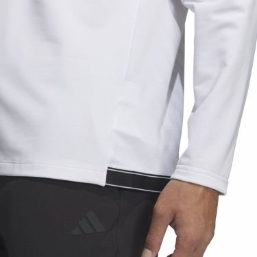 アディダス adidas　メンズ アディゼロ ジャガード 長袖 ポロシャツ JWJ84　2025年モデル 詳細5