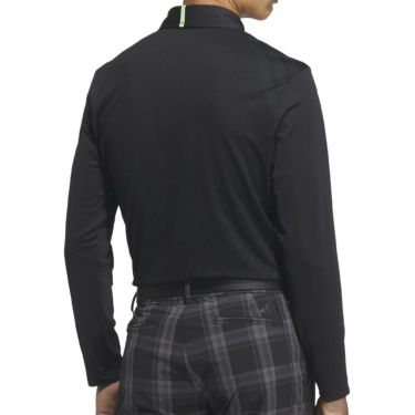 アディダス adidas　メンズ アディゼロ ジャガード 長袖 ポロシャツ JWJ84　2025年モデル 詳細9