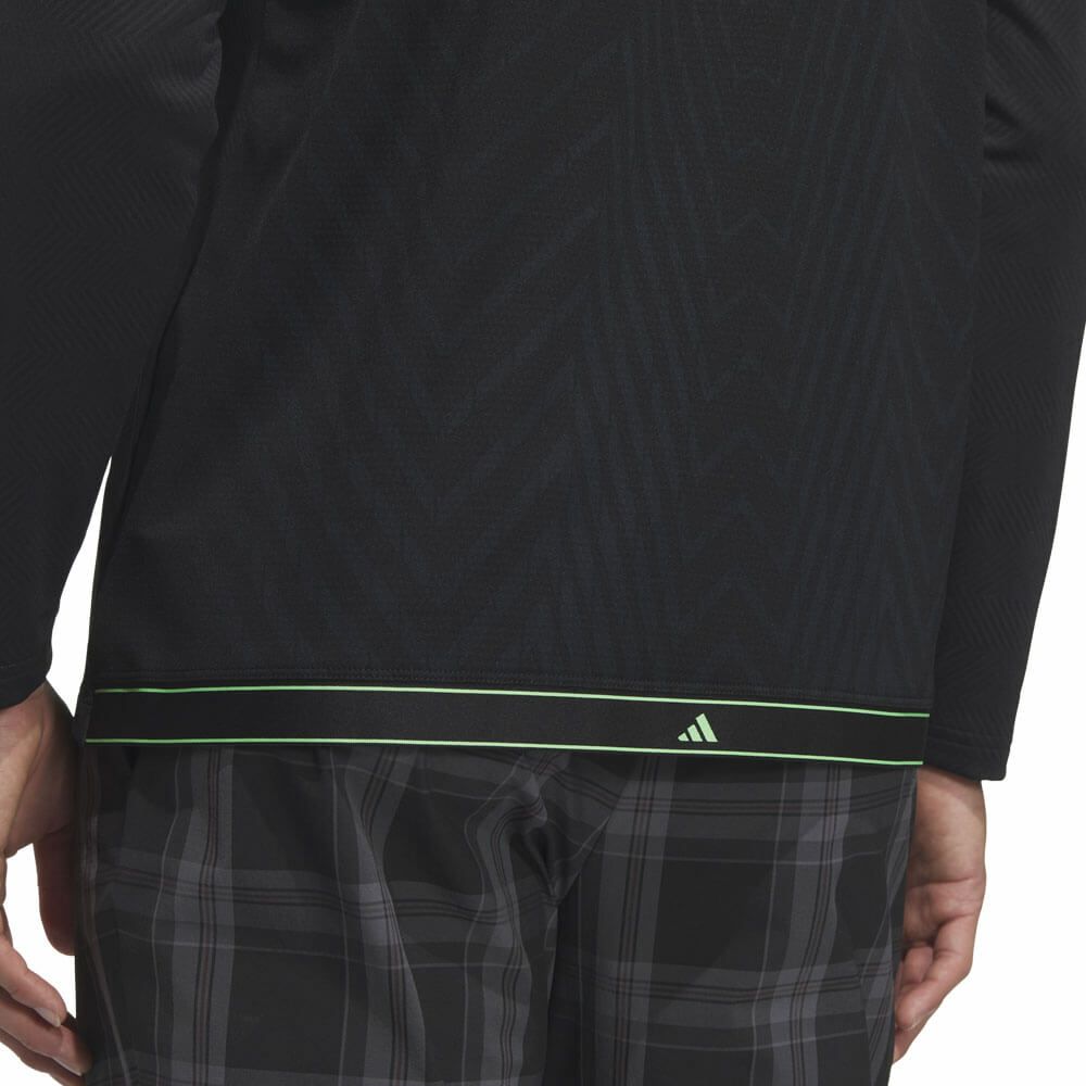 アディダス adidas　メンズ アディゼロ ジャガード 長袖 ポロシャツ JWJ84　2025年モデル 詳細12