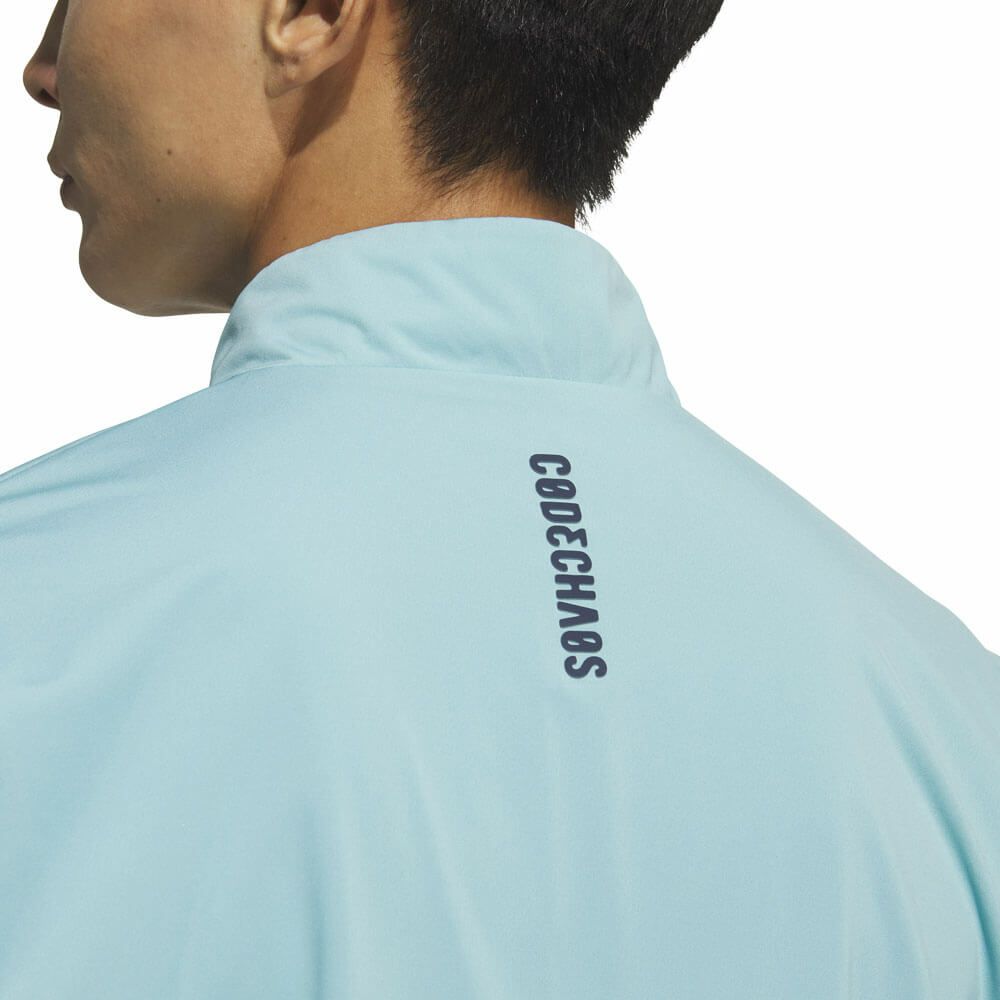 アディダス adidas　メンズ コードカオス ハーフジップ 半袖 ウィンド UV105　2025年モデル 詳細9