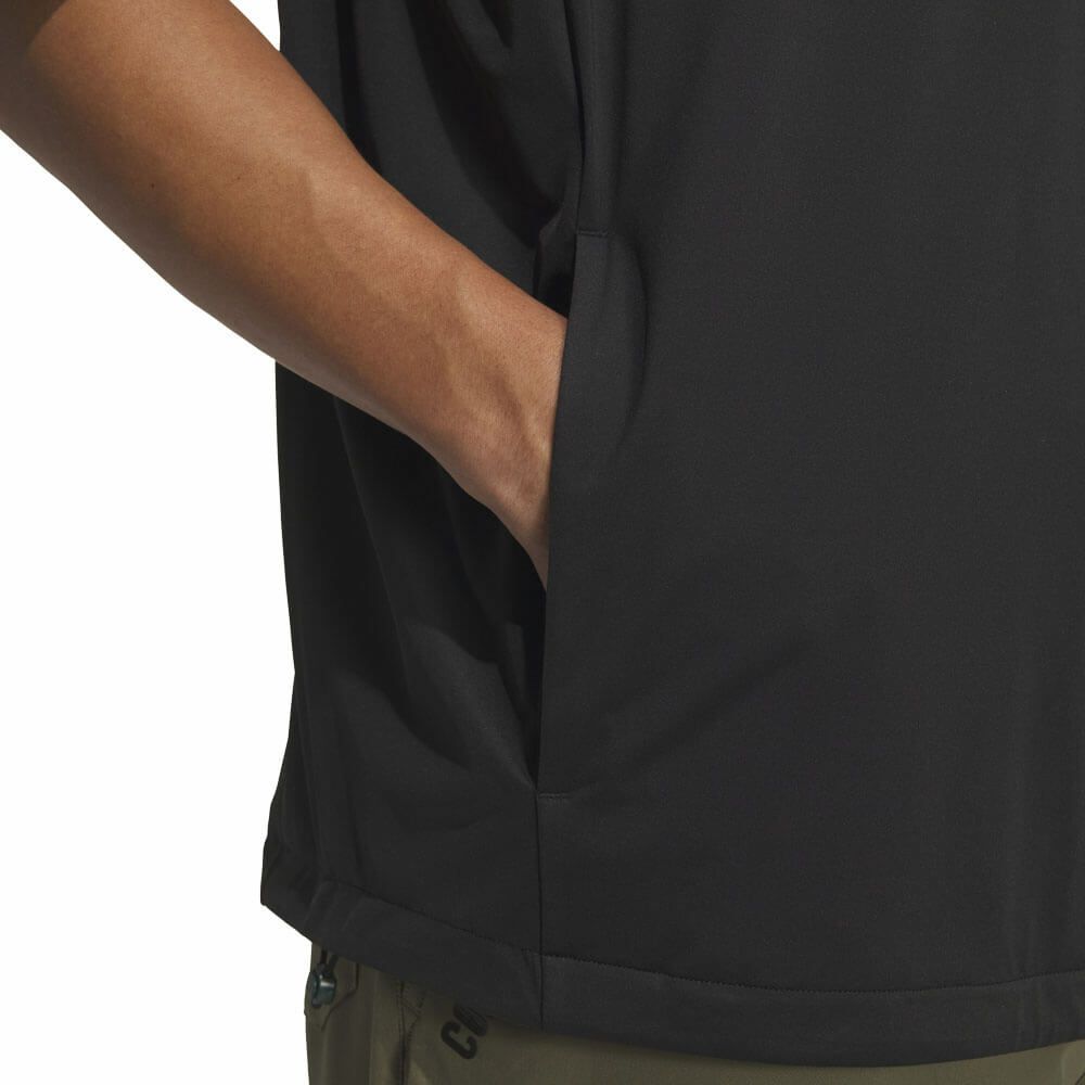 アディダス adidas　メンズ コードカオス ハーフジップ 半袖 ウィンド UV105　2025年モデル 詳細12