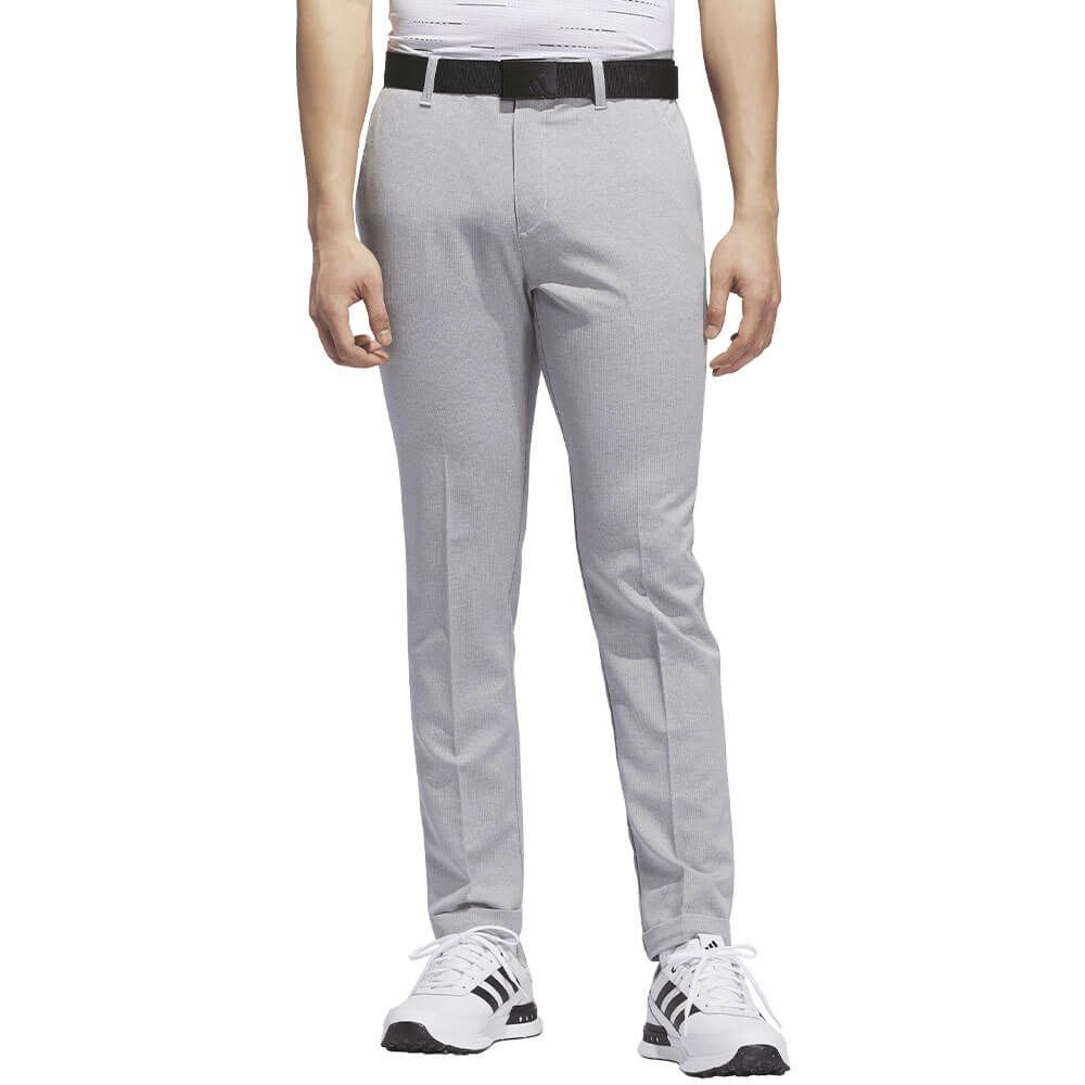 アディダス adidas　メンズ トーナルストライプ アンクルパンツ JVV14　2025年モデル ブラック/ホワイト