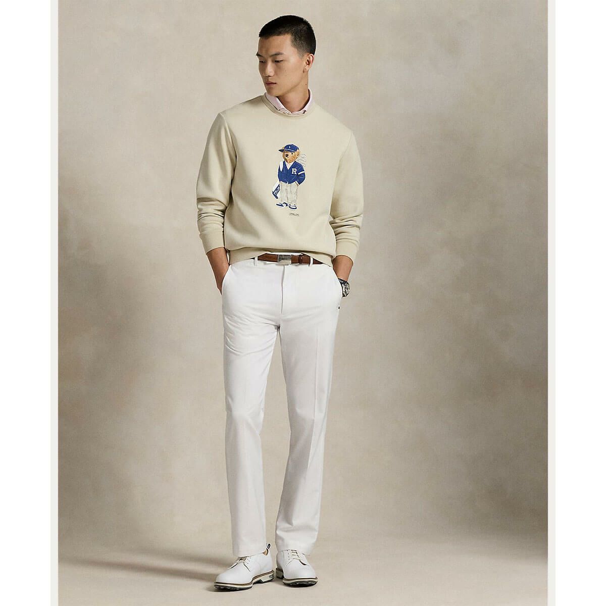 RLX GOLF Polo　ポロベア　クルーネック スウェット 長袖シャツ　2025年モデル 詳細4