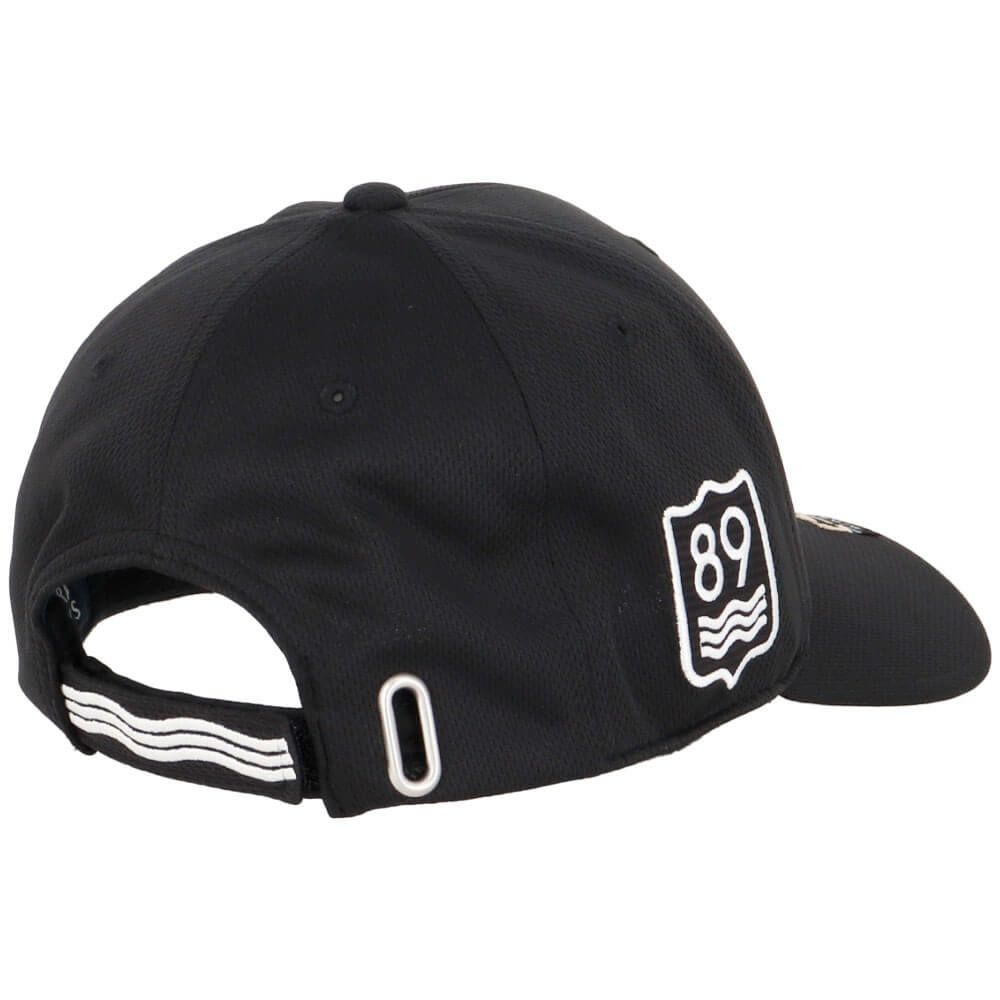 パーリーゲイツ PEARLY GATES　PGロゴ ベーシック キャップ 053-5287821 010 ブラック　2025年モデル 詳細1