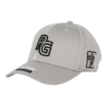 パーリーゲイツ PEARLY GATES　PGロゴ ベーシック キャップ 053-5287821 020 グレー　2025年モデル グレー