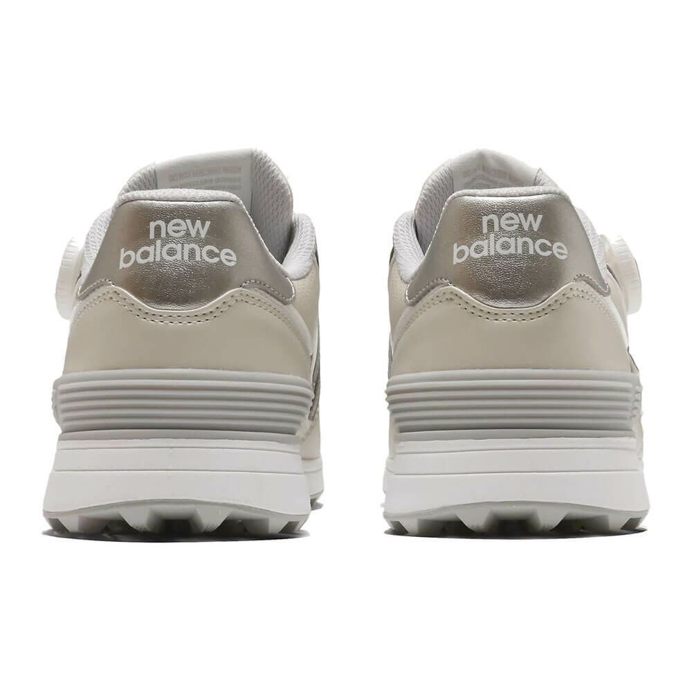 ニューバランスゴルフ　574 SL BOA 574 v4  レディース スパイクレス ゴルフシューズ WG574BB4 BEIGE　2025年モデル 詳細4