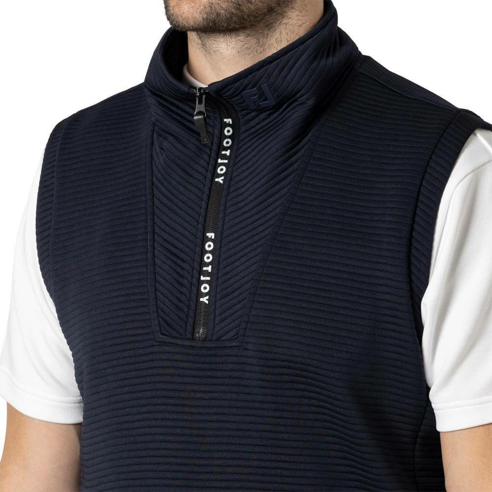 フットジョイ FootJoy　メンズ ポコエット ハーフジップ ベスト FJ-F24-M01　2024年モデル 詳細3