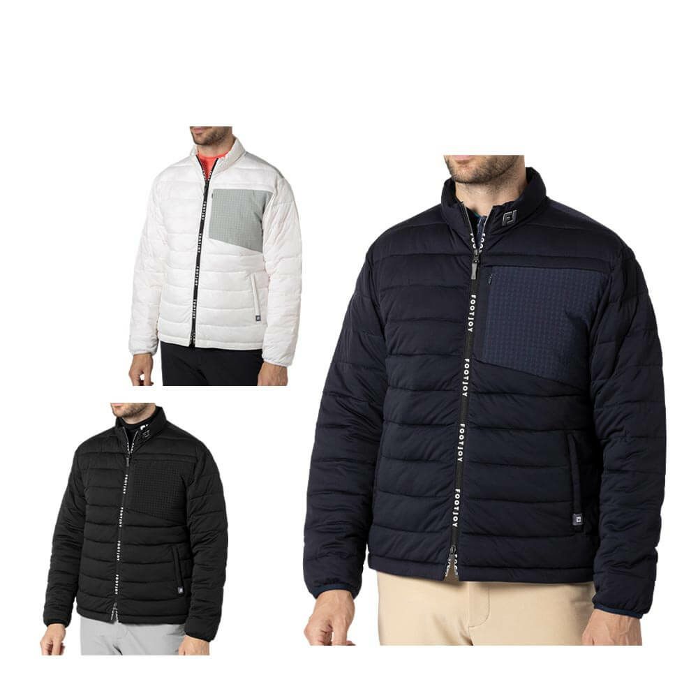 フットジョイ FootJoy　メンズ 中綿 長袖 フルジップ ジャケット FJ-F24-O03　2024年モデル