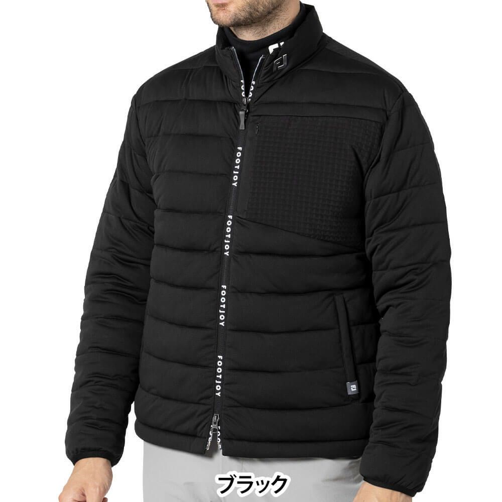 フットジョイ FootJoy　メンズ 中綿 長袖 フルジップ ジャケット FJ-F24-O03　2024年モデル ブラック