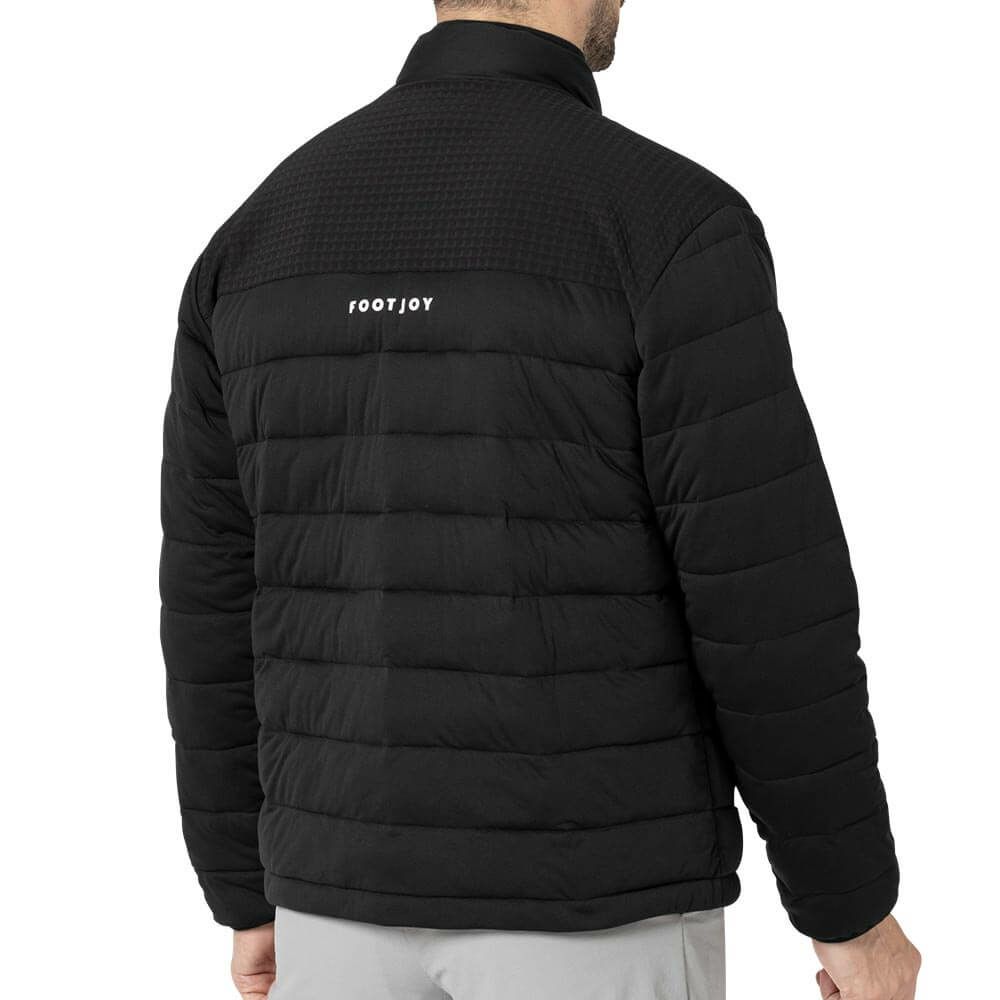 フットジョイ ストレッチ ニットラミネーション 長袖フルジップ 中綿