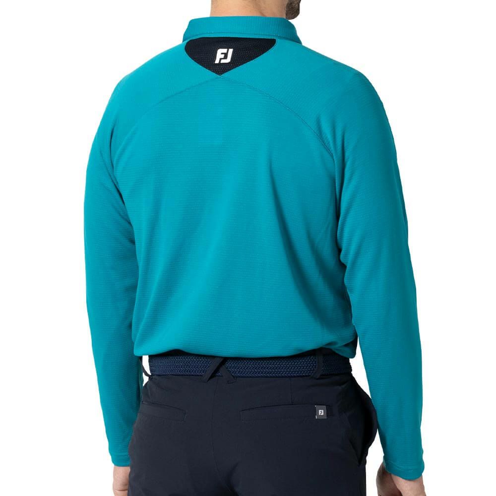 フットジョイ FootJoy　メンズ フロントポケット 長袖 ポロシャツ FJ-F24-S01　2024年モデル 詳細2