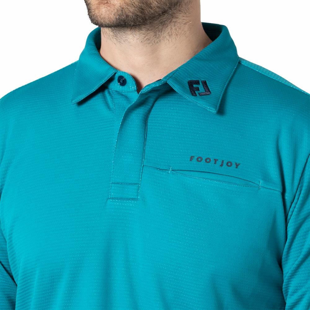 フットジョイ FootJoy　メンズ フロントポケット 長袖 ポロシャツ FJ-F24-S01　2024年モデル 詳細3
