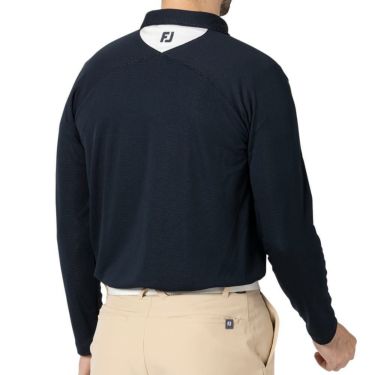 フットジョイ FootJoy　メンズ フロントポケット 長袖 ポロシャツ FJ-F24-S01　2024年モデル 詳細5