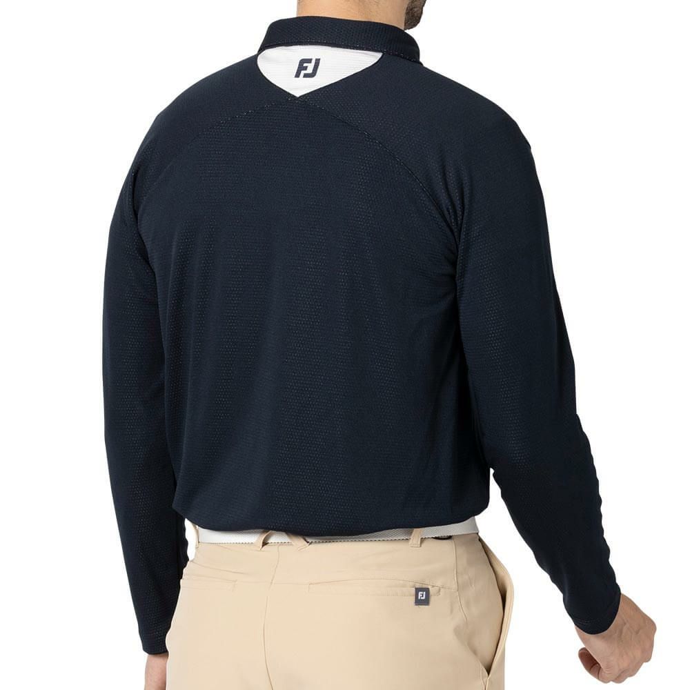 フットジョイ FootJoy　メンズ フロントポケット 長袖 ポロシャツ FJ-F24-S01　2024年モデル 詳細5