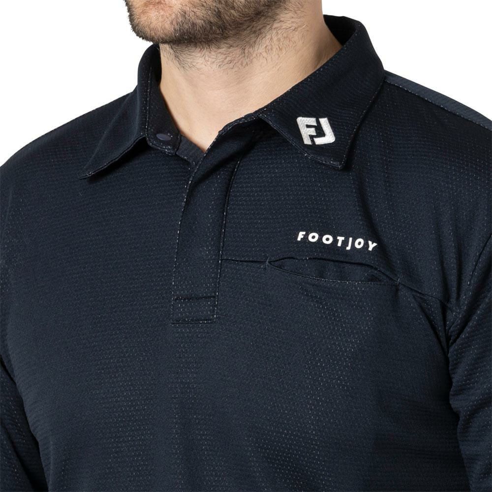 フットジョイ FootJoy　メンズ フロントポケット 長袖 ポロシャツ FJ-F24-S01　2024年モデル 詳細6