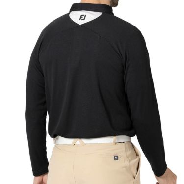 フットジョイ FootJoy　メンズ フロントポケット 長袖 ポロシャツ FJ-F24-S01　2024年モデル 詳細9