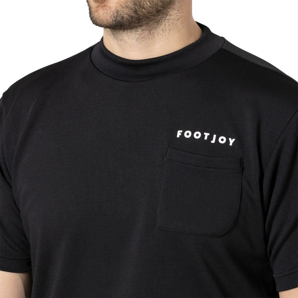 フットジョイ FootJoy　メンズ ロゴプリント 半袖 モックネックシャツ FJ-F24-S05　2024年モデル 詳細7