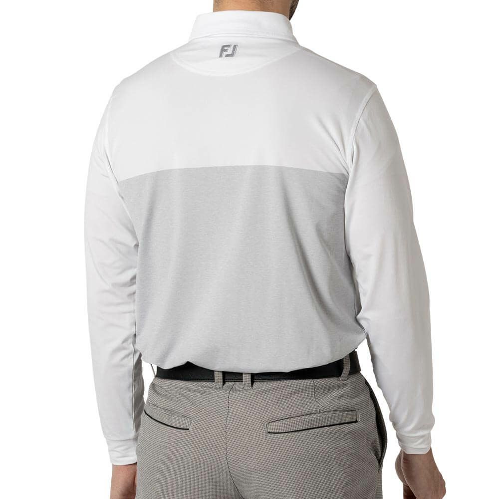 フットジョイ FootJoy　メンズ カラーブロック 長袖 ポロシャツ FJ-F24-S16　2024年モデル 詳細4