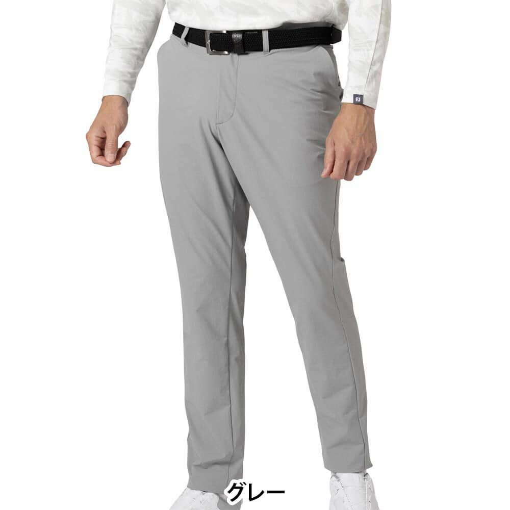 フットジョイ FootJoy　メンズ 4WAYストレッチ ロングパンツ FJ-F24-P01　2024年モデル グレー