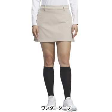 アディダス adidas　レディース 撥水 ストレッチ インナーパンツ一体型 スカート JWK13　2025年モデル 詳細1 詳細2