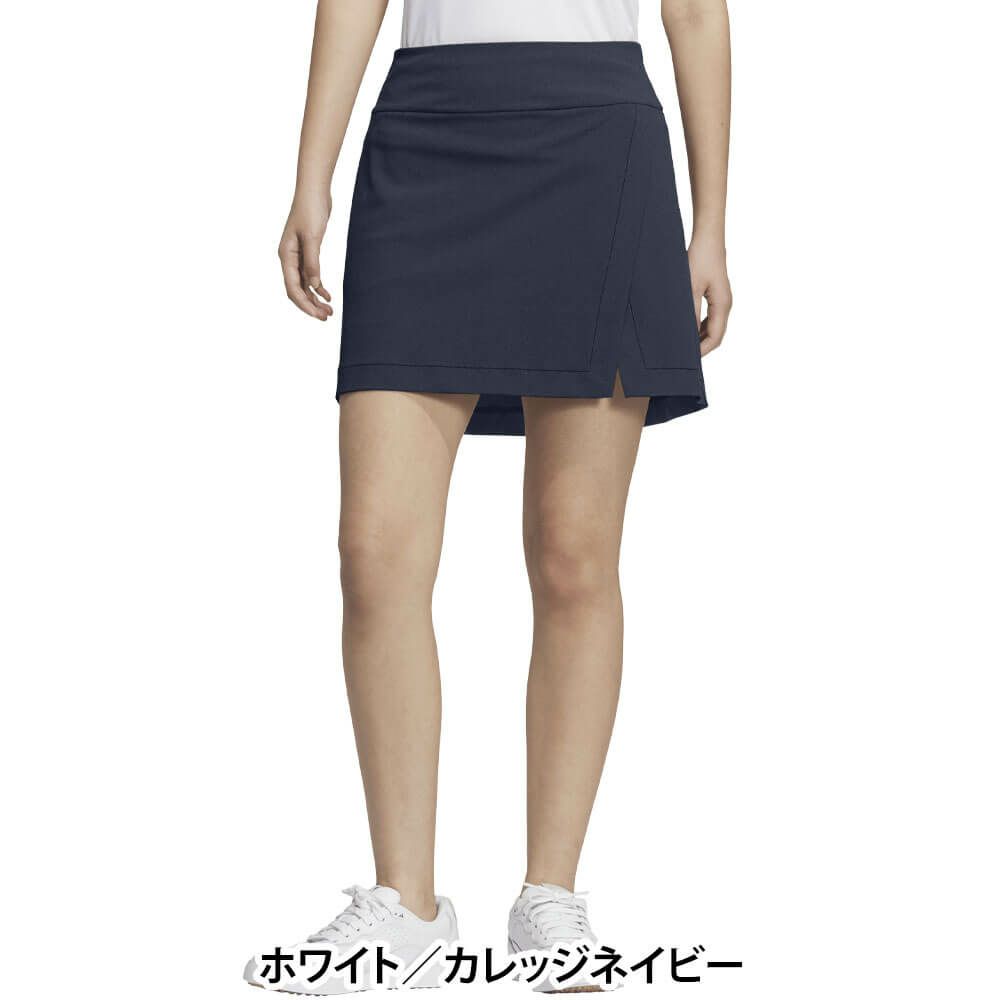 アディダス adidas　レディース ストレッチ インナーパンツ一体型 ラップスカート KTB61　2025年モデル 詳細1 詳細2