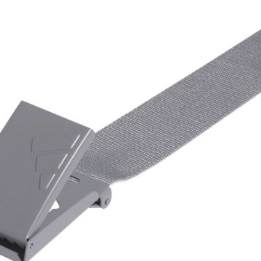 アディダス adidas　メンズ リバーシブル ウェビング ベルト KOV74 IQ2909 グレースリー/ホワイト　2025年モデル グレースリー/ホワイト 詳細2