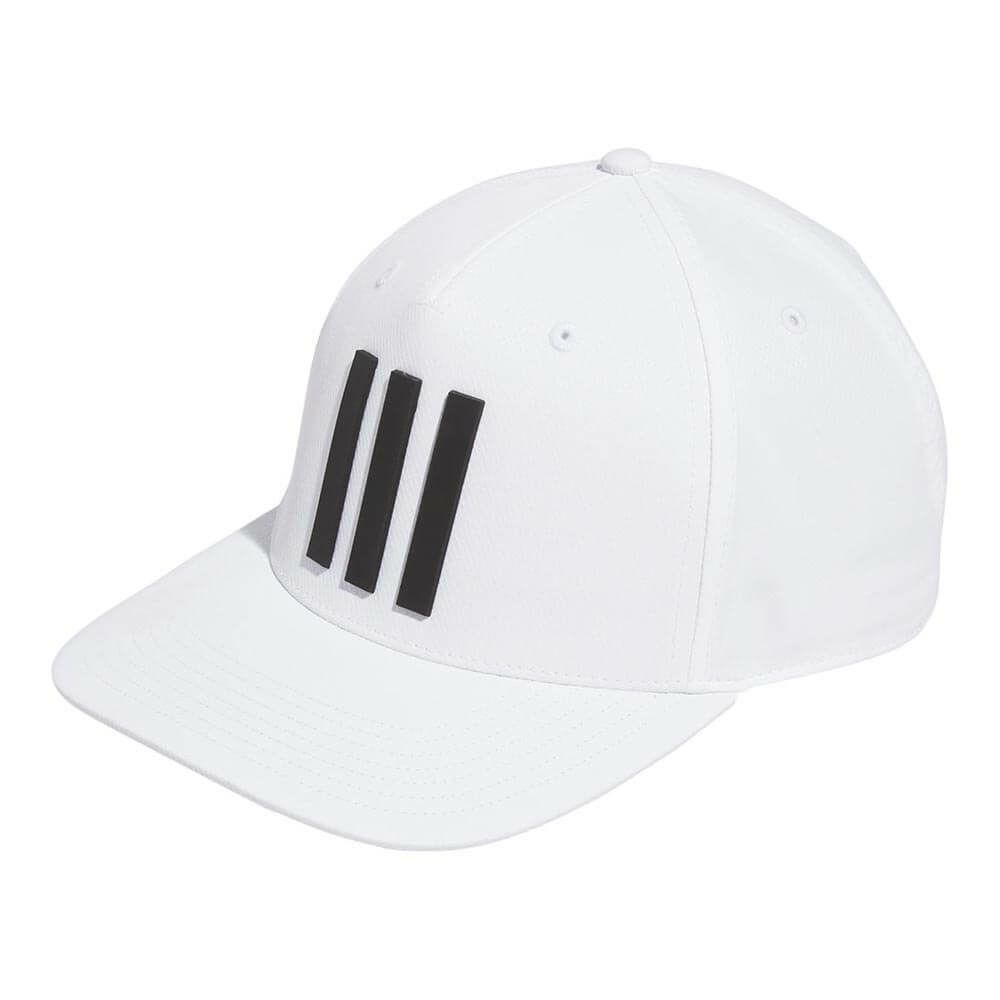 アディダス adidas　メンズ ツアー スリーストライプ キャップ ENI99 HT3335 ホワイト　2025年モデル ホワイト