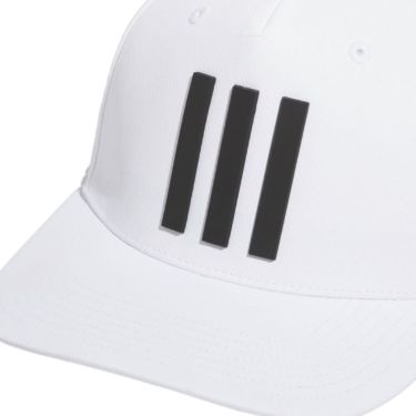 アディダス adidas　メンズ ツアー スリーストライプ キャップ ENI99 HT3335 ホワイト　2025年モデル ホワイト 詳細3