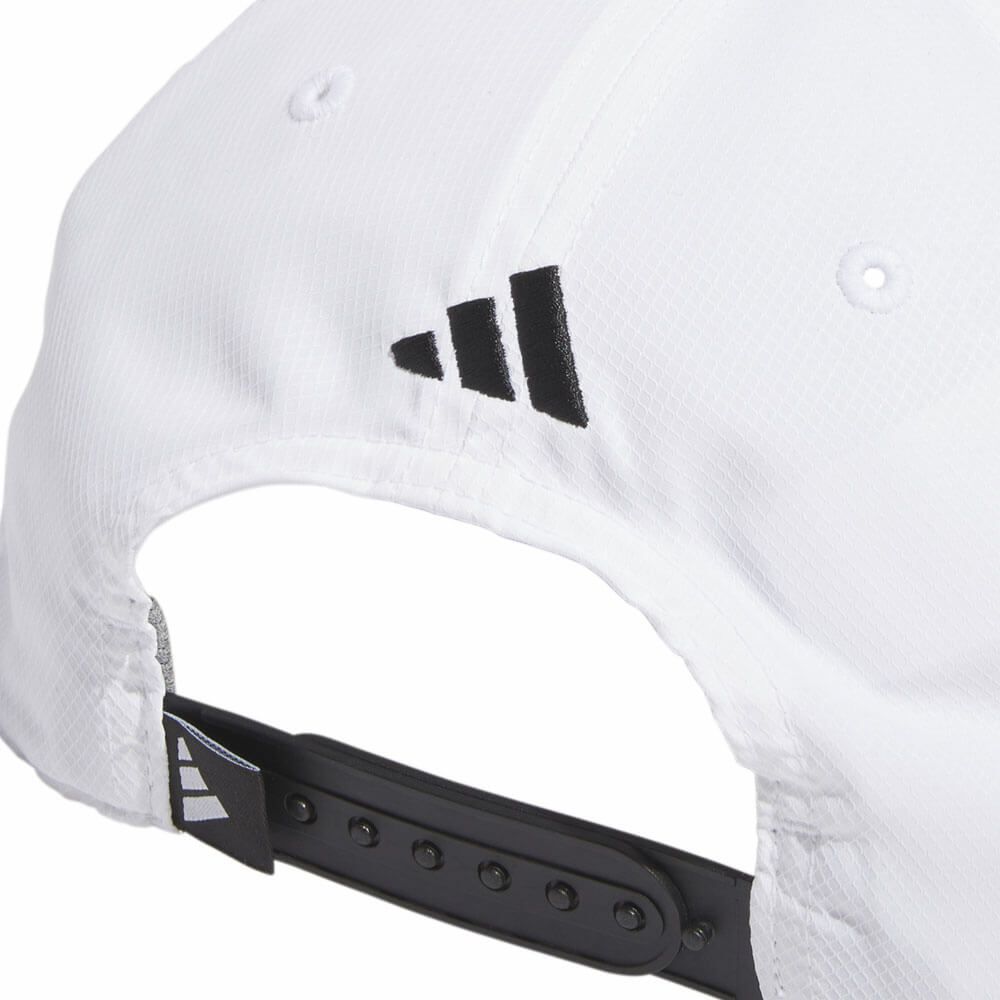 アディダス adidas　メンズ ツアー スリーストライプ キャップ ENI99 HT3335 ホワイト　2025年モデル ホワイト 詳細4