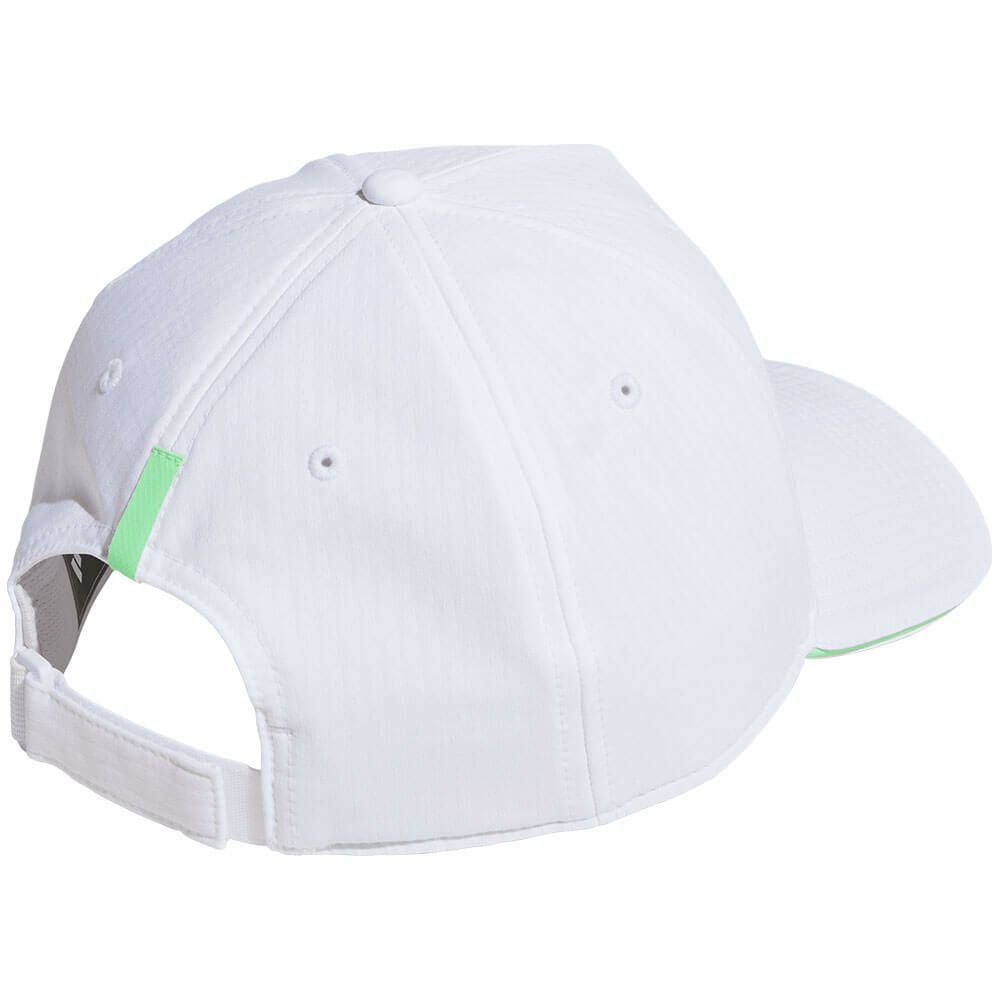 アディダス adidas　メンズ 撥水 配色ライン アディゼロ キャップ KQE14 JN9761 ホワイト　2025年モデル ホワイト 詳細2