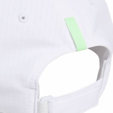 アディダス adidas　メンズ 撥水 配色ライン アディゼロ キャップ KQE14 JN9761 ホワイト　2025年モデル ホワイト 詳細4
