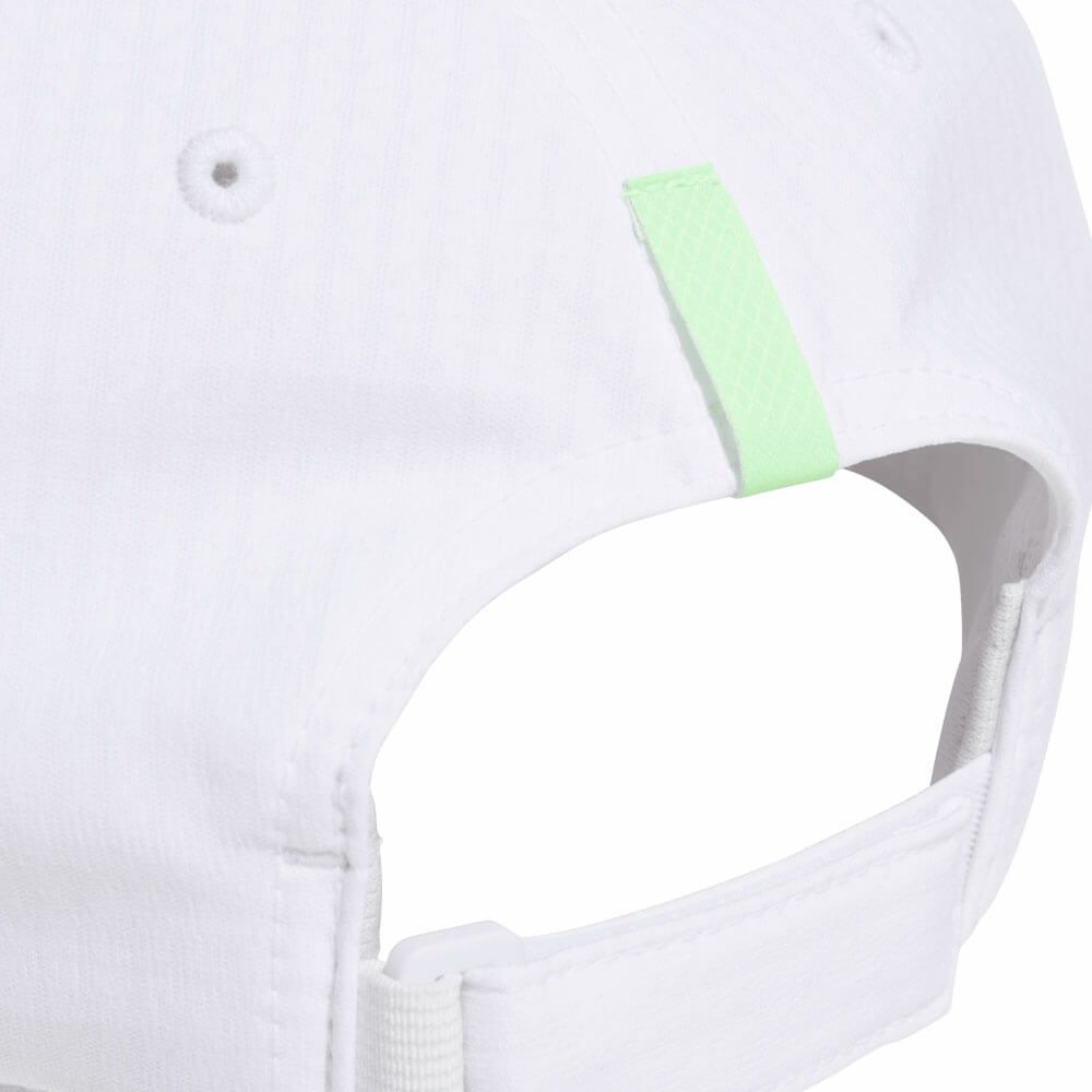 アディダス adidas　メンズ 撥水 配色ライン アディゼロ キャップ KQE14 JN9761 ホワイト　2025年モデル ホワイト 詳細4