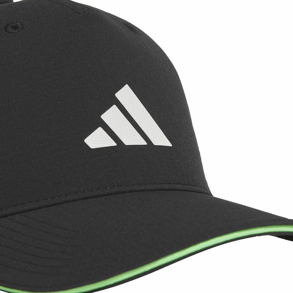 アディダス adidas　メンズ 撥水 配色ライン アディゼロ キャップ KQE14 JX7002 ブラック　2025年モデル ブラック 詳細3