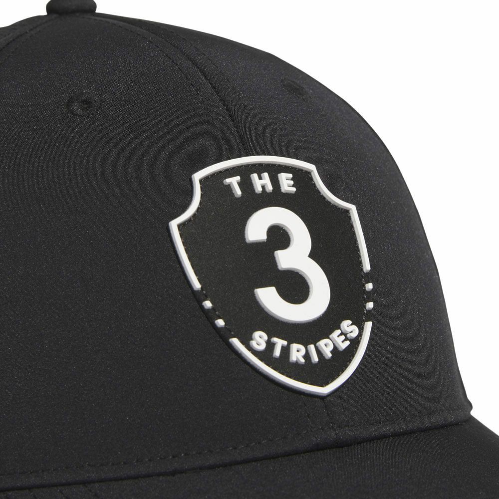 アディダス adidas　メンズ スリー グラフィック キャップ KQE16 JX7032 ブラック　2025年モデル ブラック 詳細3