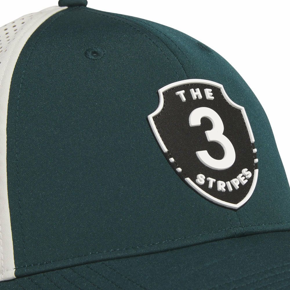 アディダス adidas　メンズ スリー グラフィック キャップ KQE16 JX7033 オーロラアイビー　2025年モデル オーロラアイビー 詳細3