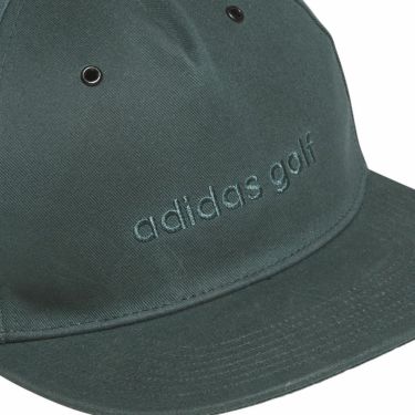 アディダス adidas　メンズ ワックスキャンパス フラットビル キャップ KVI46 JX2340 プリラブドティール　2025年モデル プリラブドティール 詳細3