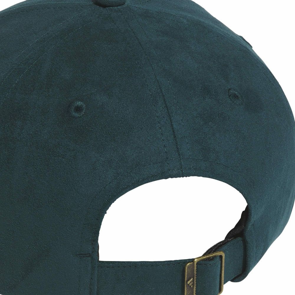 アディダス adidas　レディース ロゴ刺繍 スエード調 キャップ JVU35 JL5660 オーロラアイビー　2025年モデル オーロラアイビー 詳細4