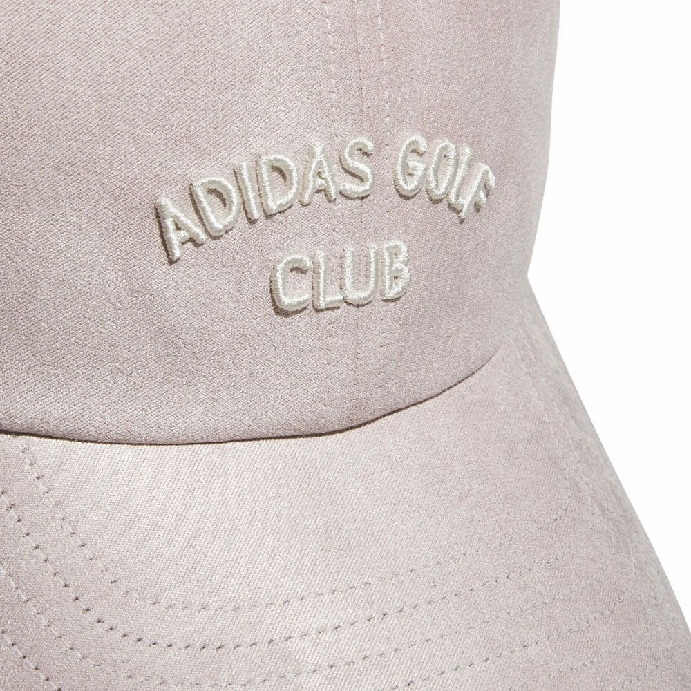 アディダス adidas　レディース ロゴ刺繍 スエード調 キャップ JVU35 JX2361 ワンダータープ　2025年モデル ワンダータープ 詳細3