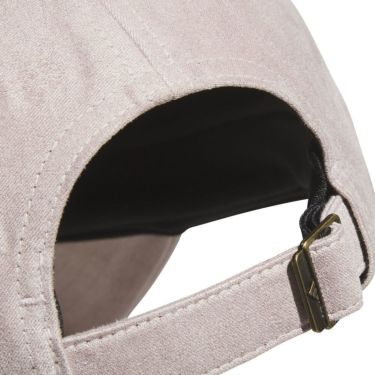 アディダス adidas　レディース ロゴ刺繍 スエード調 キャップ JVU35 JX2361 ワンダータープ　2025年モデル ワンダータープ 詳細4