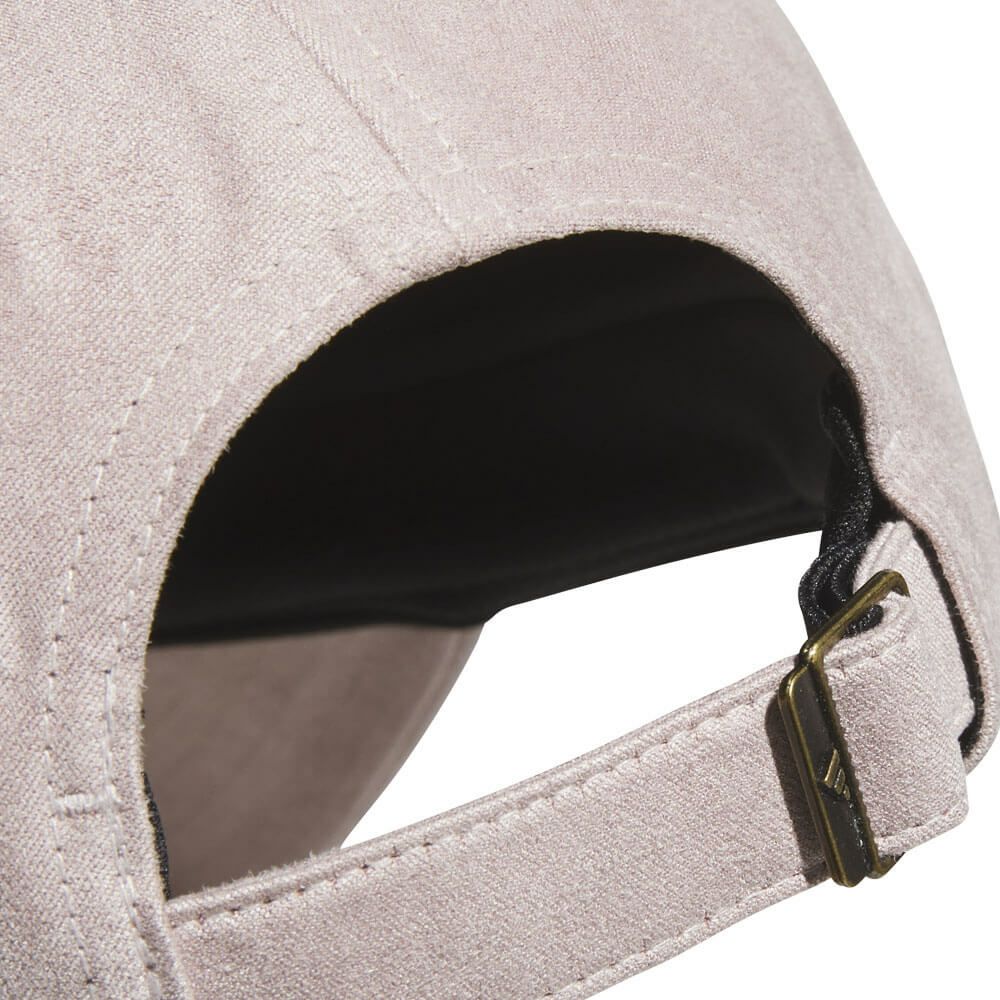 アディダス adidas　レディース ロゴ刺繍 スエード調 キャップ JVU35 JX2361 ワンダータープ　2025年モデル ワンダータープ 詳細4