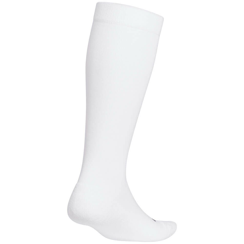 アディダス adidas　レディース ロゴデザイン ニーソックス JWK33 JM2730 ホワイト　2025年モデル ホワイト 詳細2