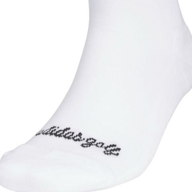 アディダス adidas　レディース ロゴデザイン ニーソックス JWK33 JM2730 ホワイト　2025年モデル ホワイト 詳細3