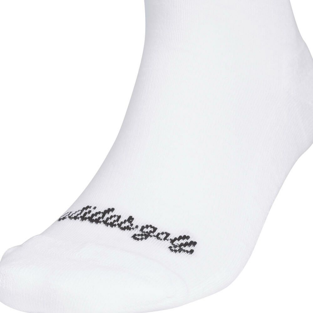 アディダス adidas　レディース ロゴデザイン ニーソックス JWK33 JM2730 ホワイト　2025年モデル ホワイト 詳細3