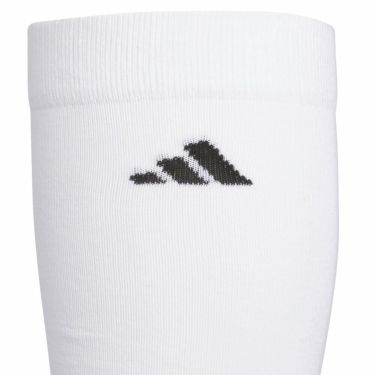 アディダス adidas　レディース ロゴデザイン ニーソックス JWK33 JM2730 ホワイト　2025年モデル ホワイト 詳細4