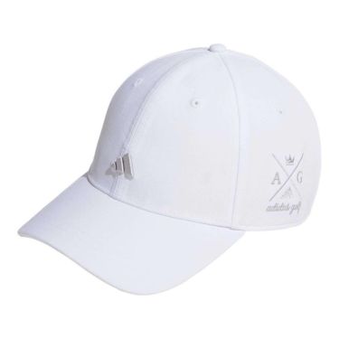 アディダス adidas　レディース トーナルロゴ カラー キャップ KQE10 JN9757 ホワイト　2025年モデル ホワイト