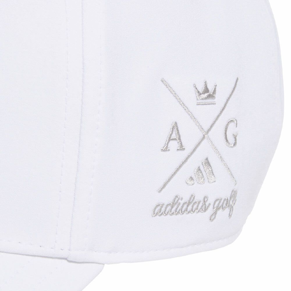 アディダス adidas　レディース トーナルロゴ カラー キャップ KQE10 JN9757 ホワイト　2025年モデル ホワイト 詳細4