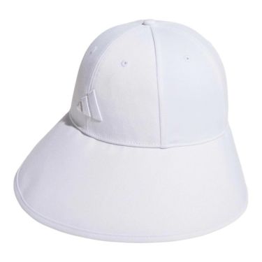 アディダス adidas　レディース トーナルロゴ ワイドブリム ハット KQE25 JN9772 ホワイト　2025年モデル ホワイト