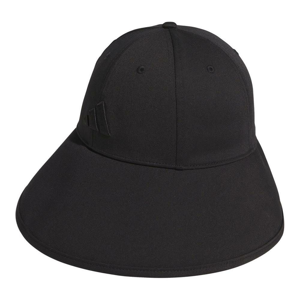 アディダス adidas　レディース トーナルロゴ ワイドブリム ハット KQE25 JX7043 ブラック　2025年モデル ブラック