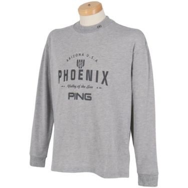ピン PING　メンズ ル―ズシルエット 長袖 ハイネックシャツ 621-5266800　2025年モデル 詳細4