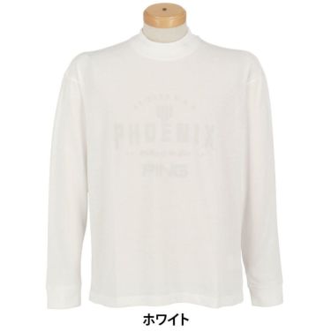 ピン PING　メンズ ル―ズシルエット 長袖 ハイネックシャツ 621-5266800　2025年モデル 詳細8